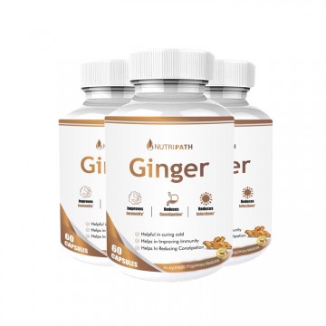 Nutripath Ginger Extract 5%- 3 Bottle